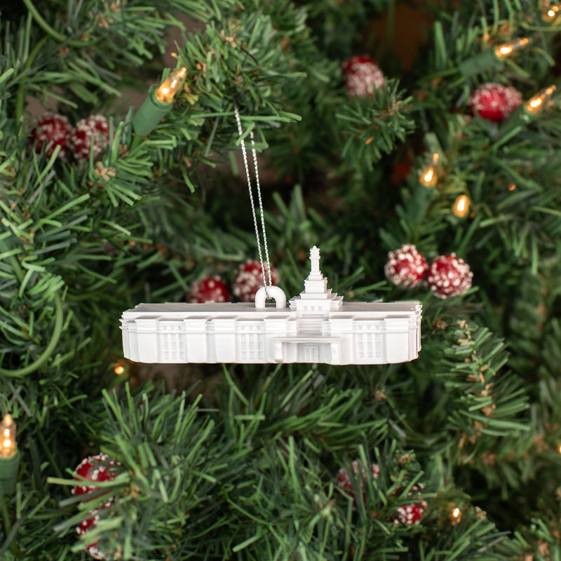 Reno Nevada Temple Christmas Ornament
