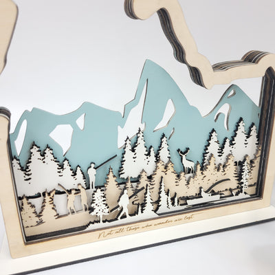 Idaho Fisherman Customized State Sign