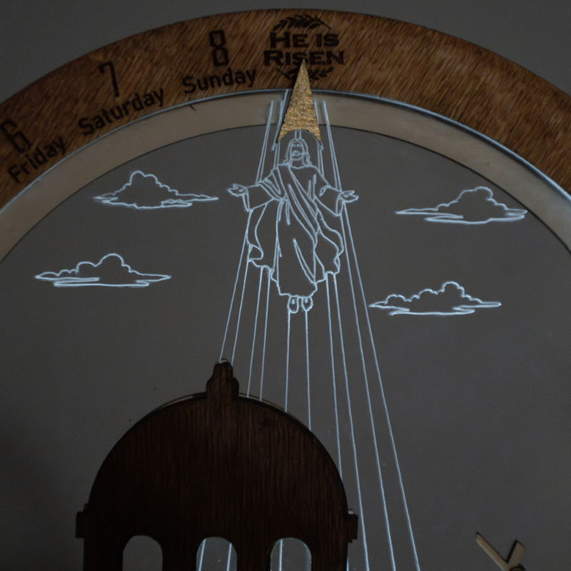 Easter Creche Countdown | Light-Up and Music Display