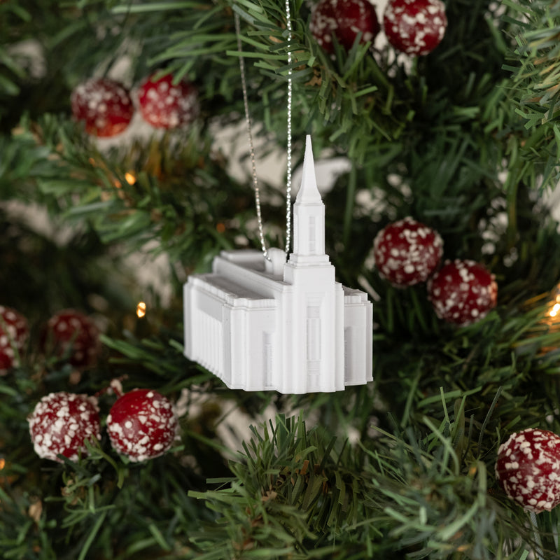 Alabang Philippines Temple Christmas Ornament