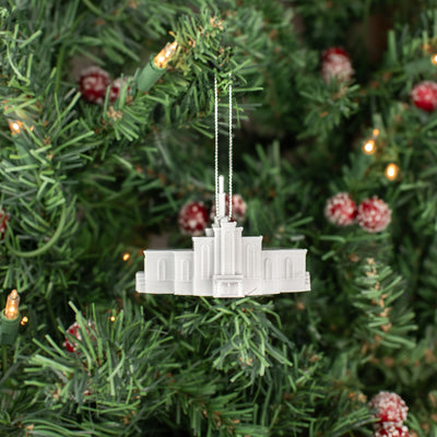Albuquerque New Mexico Temple Christmas Ornament