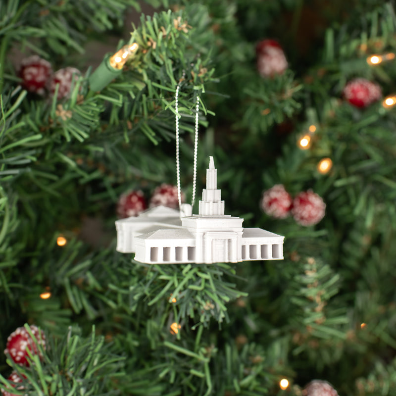 Apia Samoa Temple Christmas Ornament