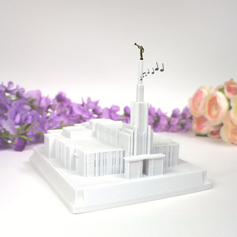 The Atlanta Georgia Temple Music Light