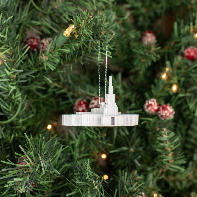 Atlanta Georgia Temple Christmas Ornament