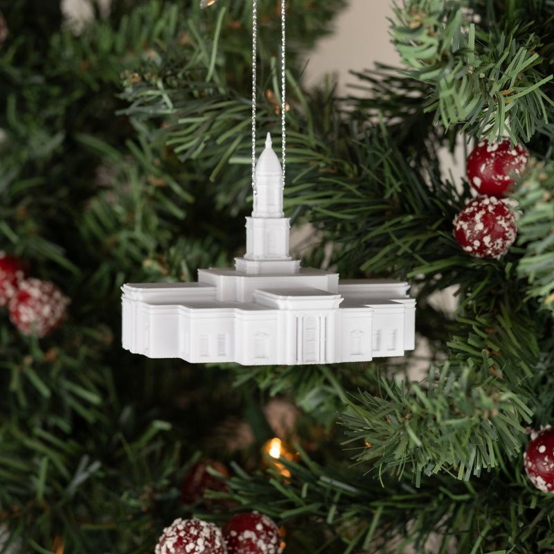 Austin Texas Temple Christmas Ornament