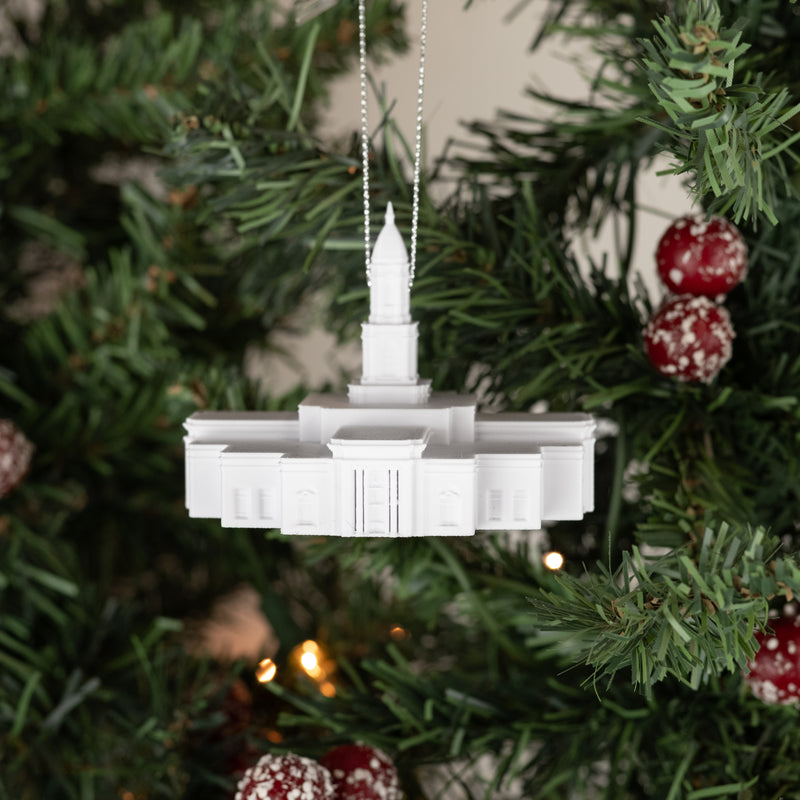 Austin Texas Temple Christmas Ornament