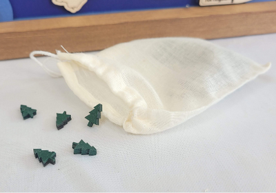 US National Parks Map Sign w/ Tree Markers | Laser Engraved & Framed Wall Art