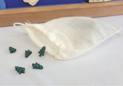 US National Parks Map Sign w/ Tree Markers | Laser Engraved & Framed Wall Art