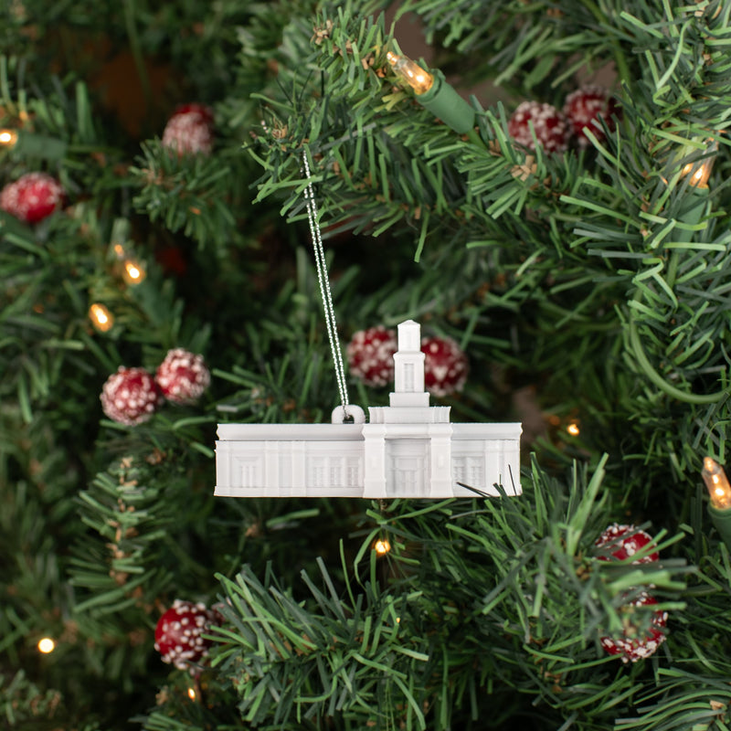 Baton Rouge Louisiana Temple Christmas Ornament