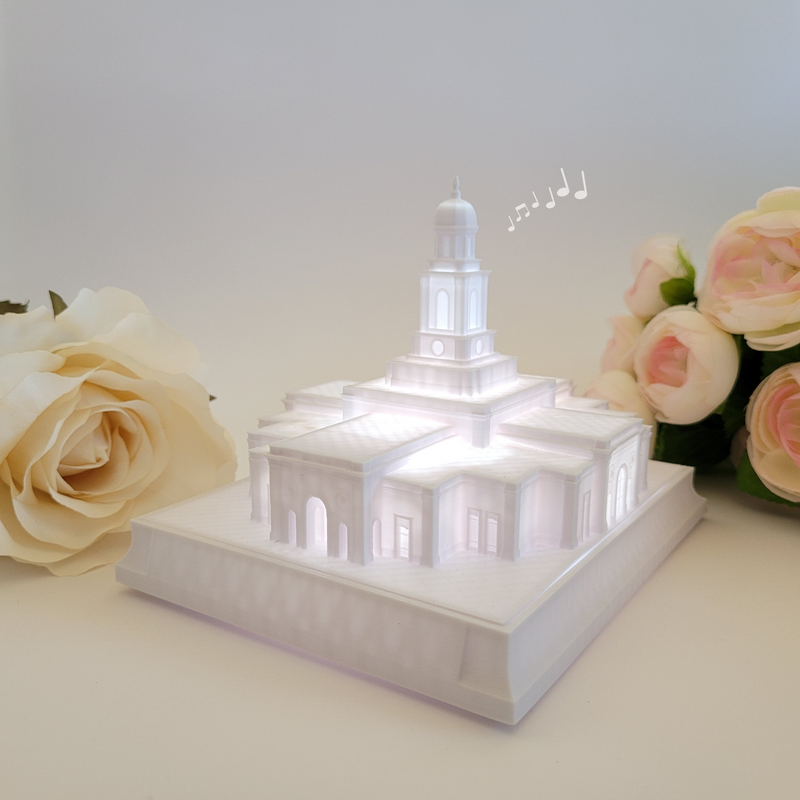 Bentonville Arkansas Temple Music Light