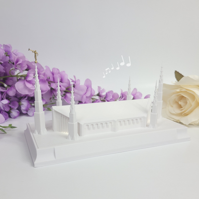 Boise Idaho Temple Music Light