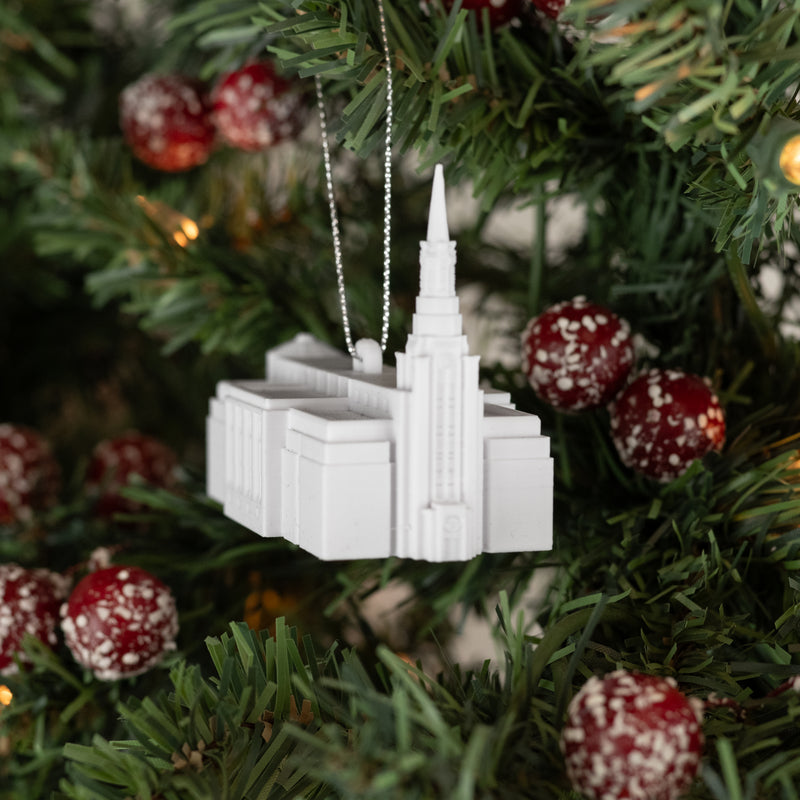 Boston Massachusetts Temple Christmas Ornament