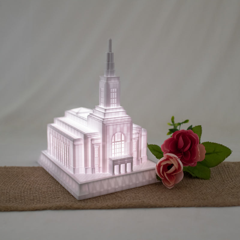 Burley Idaho Temple Music Light