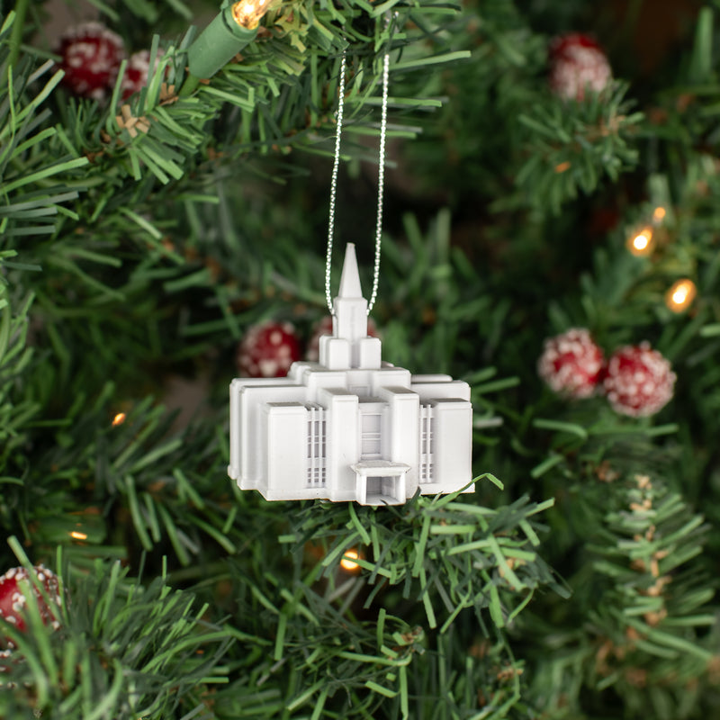 Calgary Alberta Temple Christmas Ornament