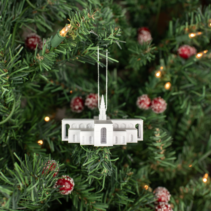 Campinas Brazil Temple Christmas Ornament