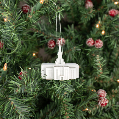 Cebu Philippines Temple Christmas Ornament 