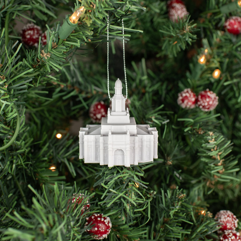 Concepción Chile Temple Christmas Ornament