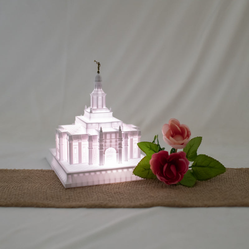 Concepción Chile Temple Music Light