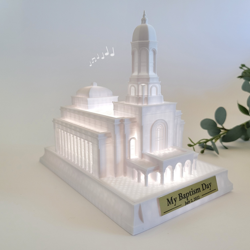 Ephraim Utah Temple Music Light