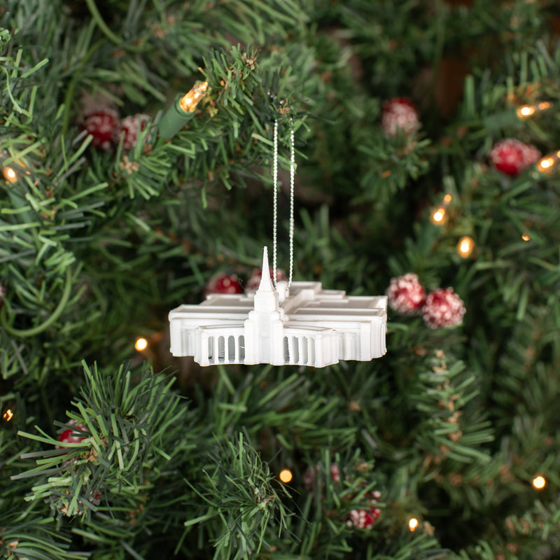 Fort Lauderdale Florida Temple Christmas Ornament