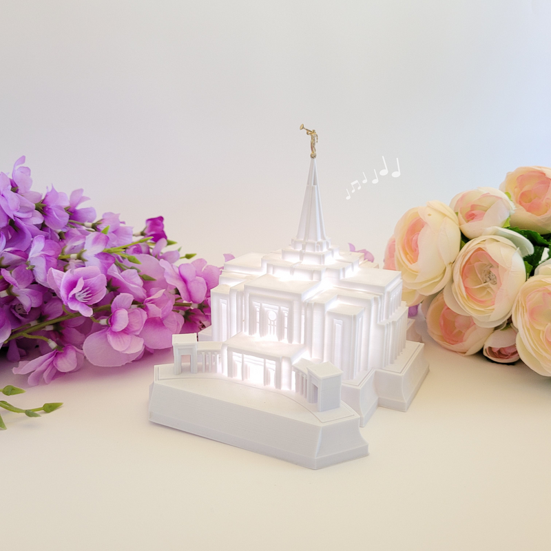 Gilbert Arizona Temple Music Light