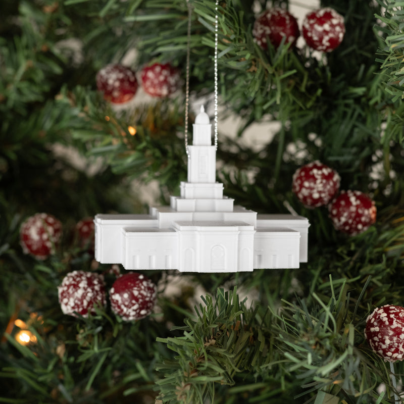 Grand Rapids Michigan Temple Christmas Ornament