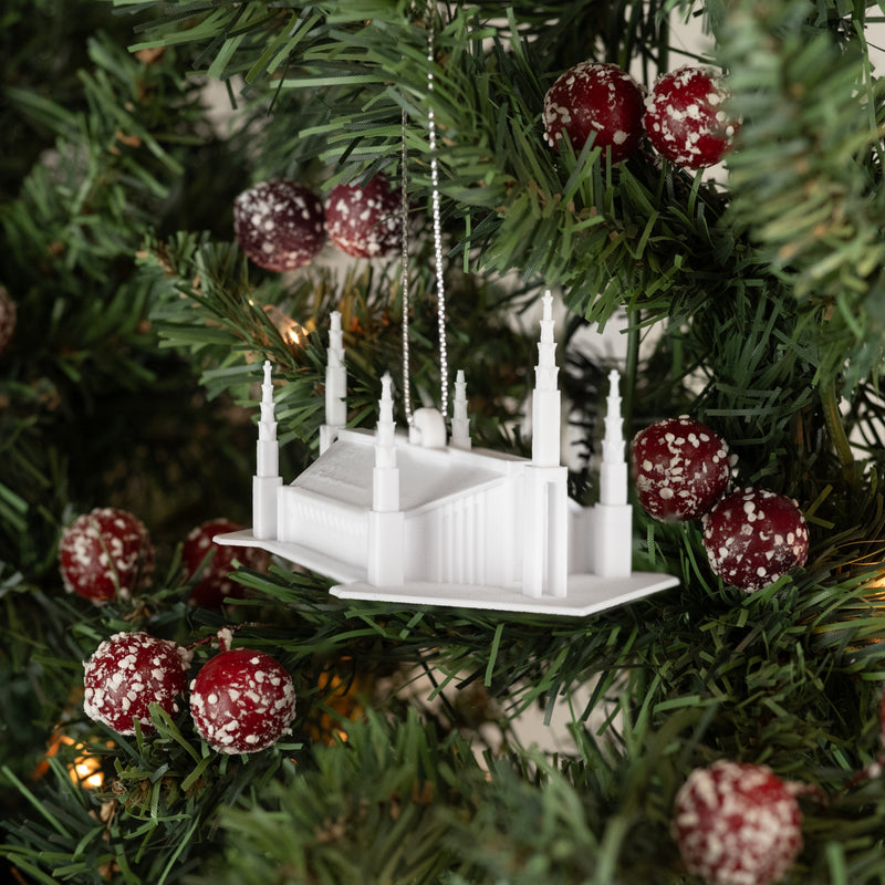 Guatemala City Guatemala Temple Christmas Ornament