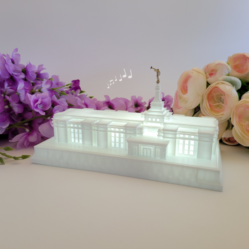 Spokane Washington Temple Music Light