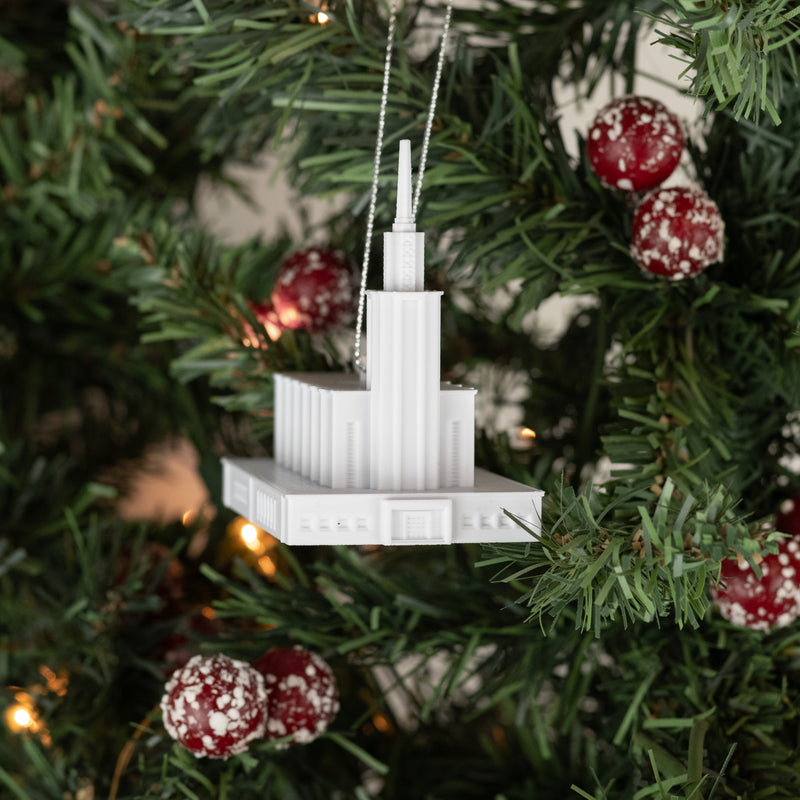 Hamilton New Zealand Temple Christmas Ornament