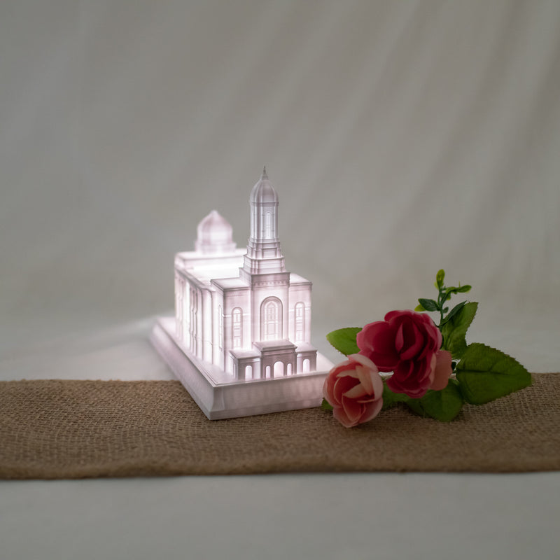 Heber Valley Utah Temple Music Light