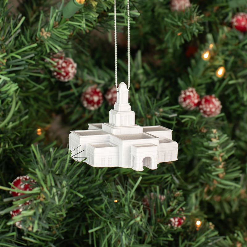 Helena Montana Temple Christmas Ornament