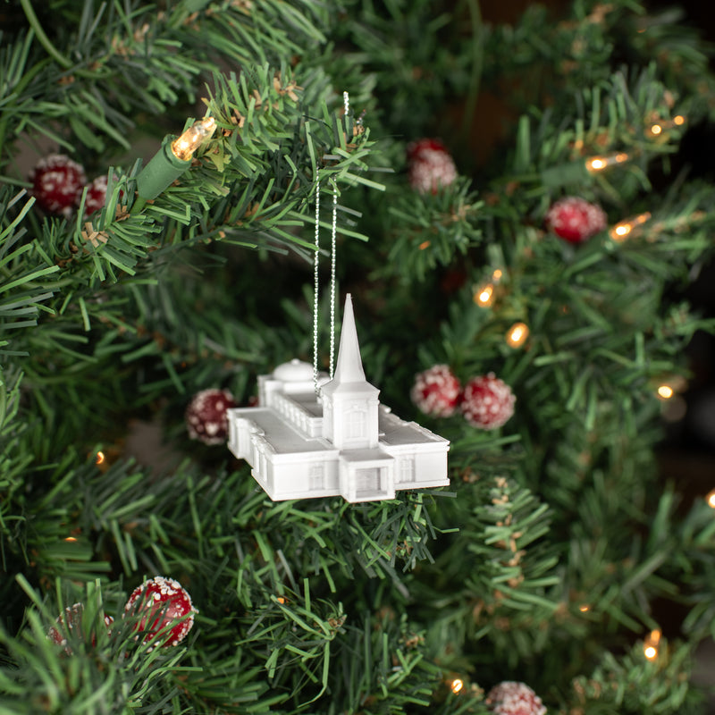 Helsinki Finland Temple Christmas Ornament