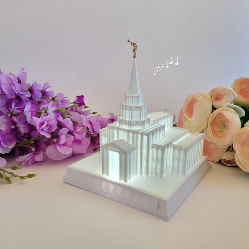 Houston Texas Temple Music Light