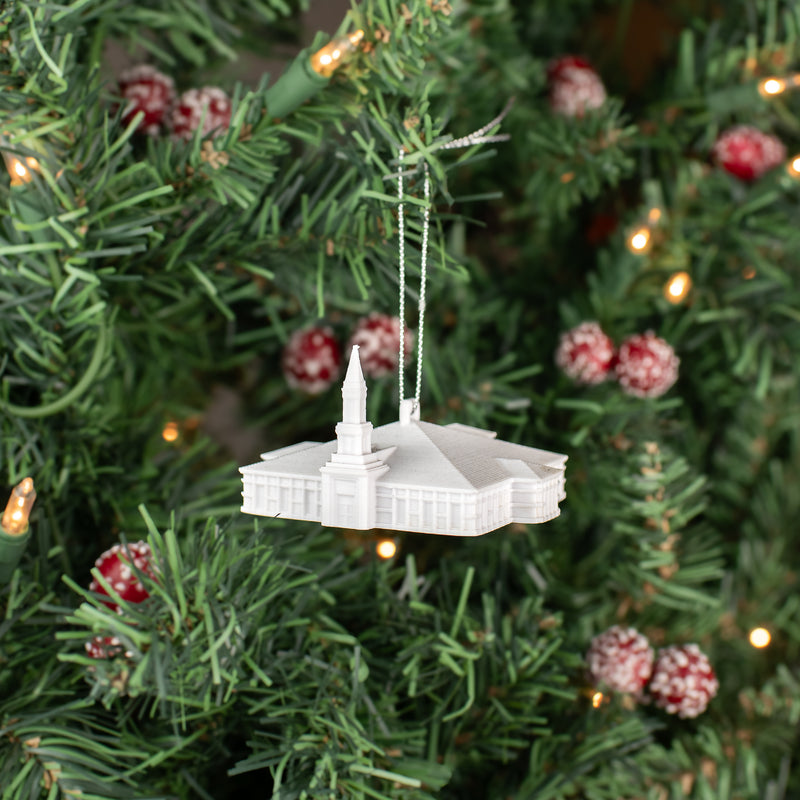 Kinshasa Democratic Republic of Congo Temple Christmas Ornament