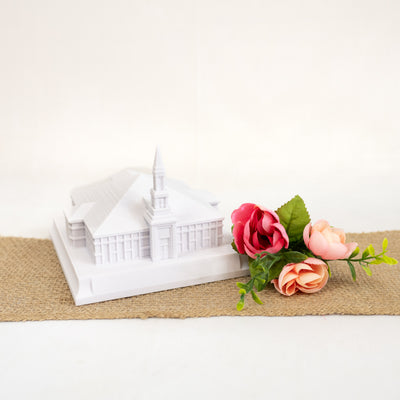 Kinshasa Democratic Republic of the Congo Temple Replica Statue - Tiny 3D Temples