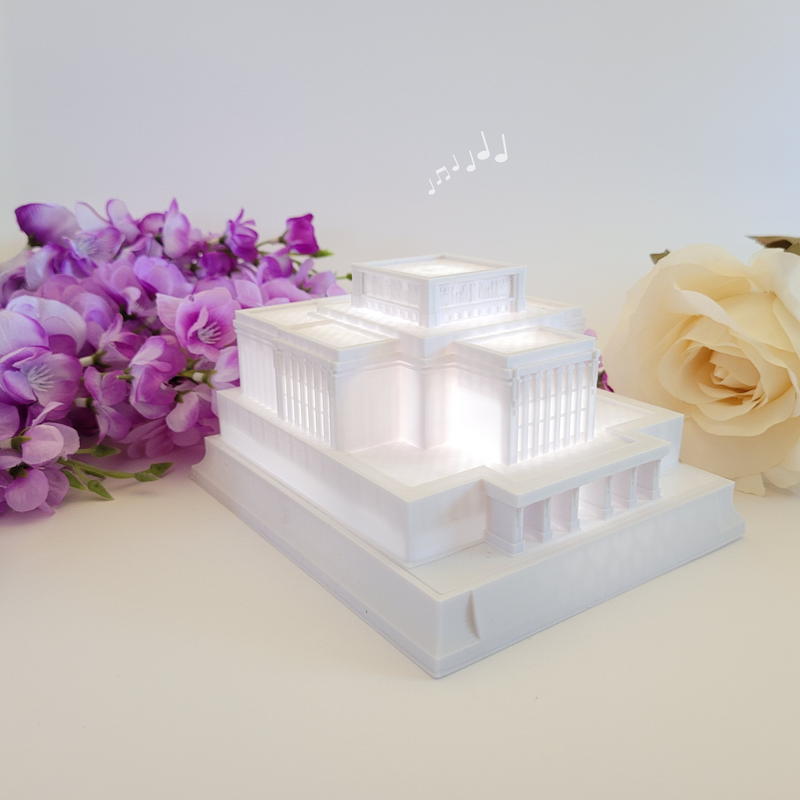 Laie Hawaii Temple Music Light