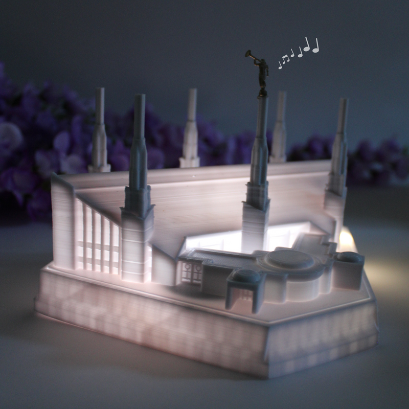 Las Vegas Nevada Temple Music Light