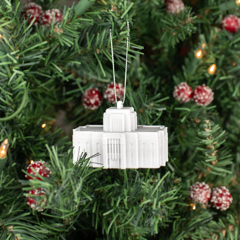 Lima Peru Los Olivos Temple Christmas Ornament