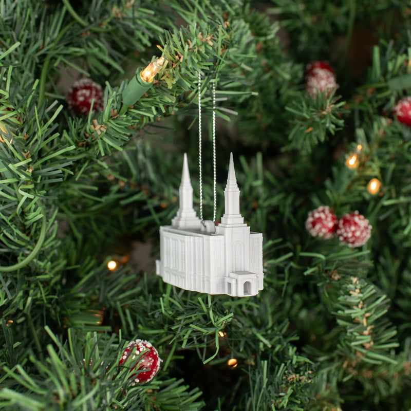 Lindon Utah Temple Christmas Ornament 