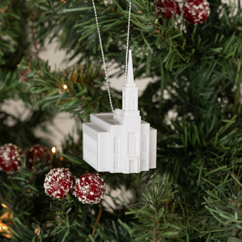 Lisbon Portugal Temple Christmas Ornament