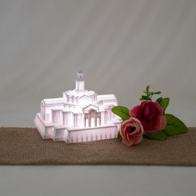 McAllen Texas Temple Music Light