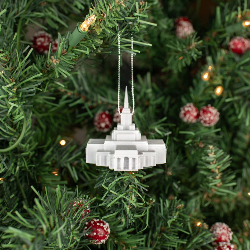 Mendoza Argentina Temple Christmas Ornament