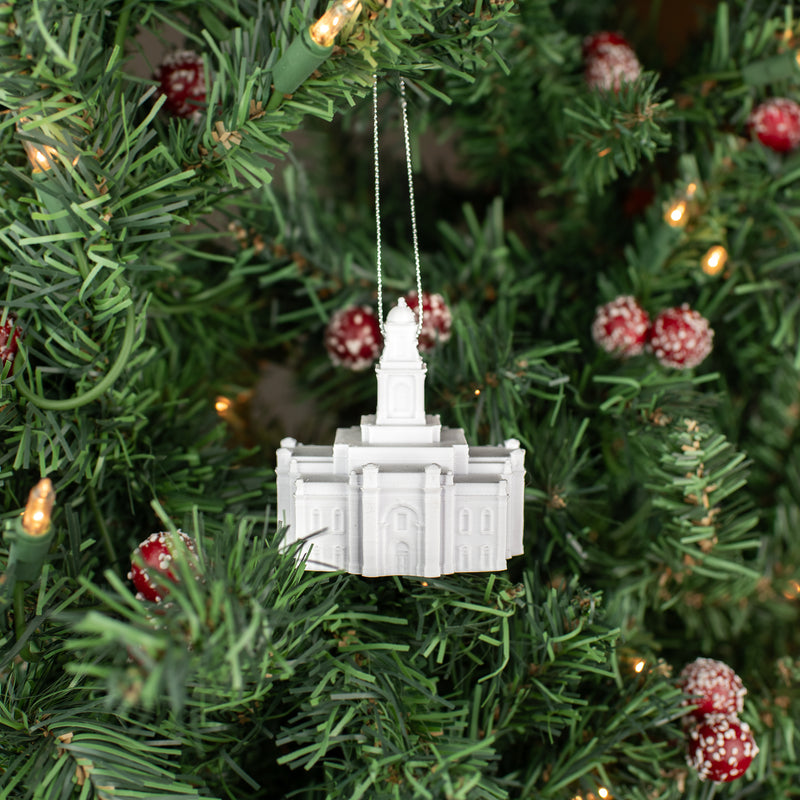 Miraflores Guatemala City Guatemala Temple Christmas Ornament