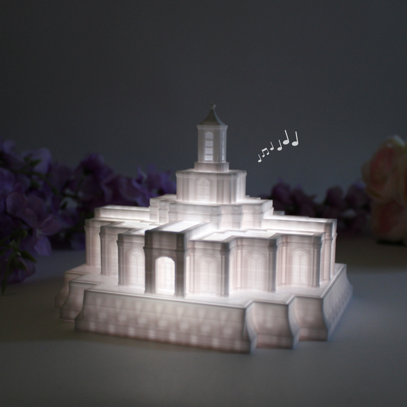 Moses Lake Washington Temple Music Light