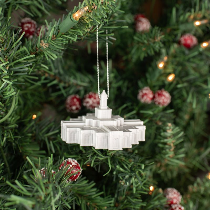 Moses Lake Washington Temple Christmas Ornament