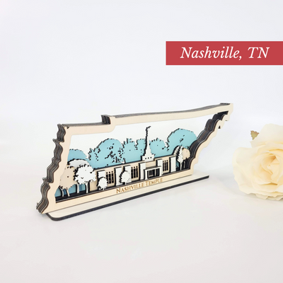 Nashville Tennessee  Temple State Sign