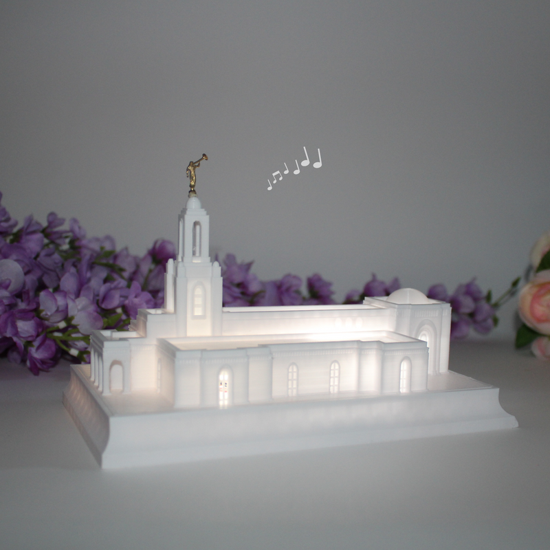 Newport Beach California Temple Music Light