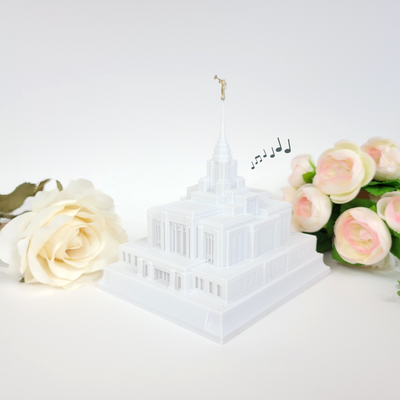 Ogden Utah Temple Music Light