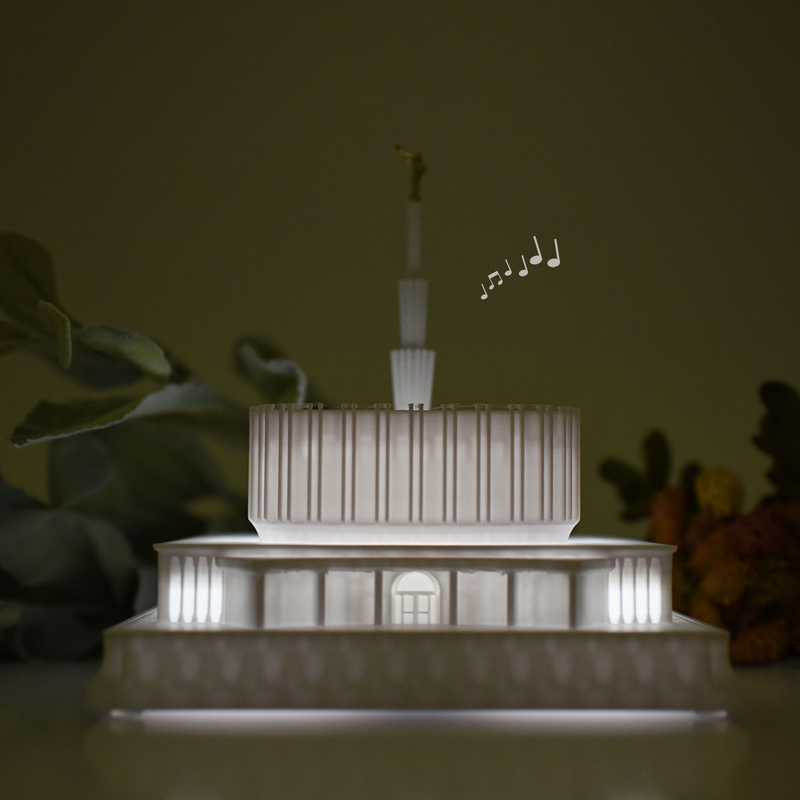 Ogden Utah (Original) Temple Music Light