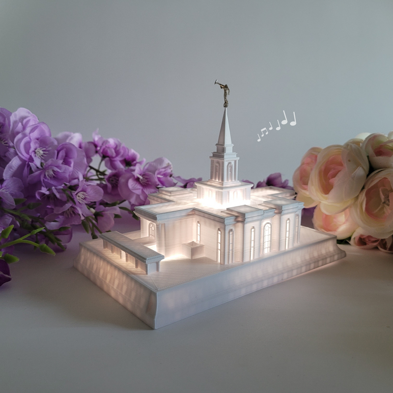 Orlando Florida Temple Music Light